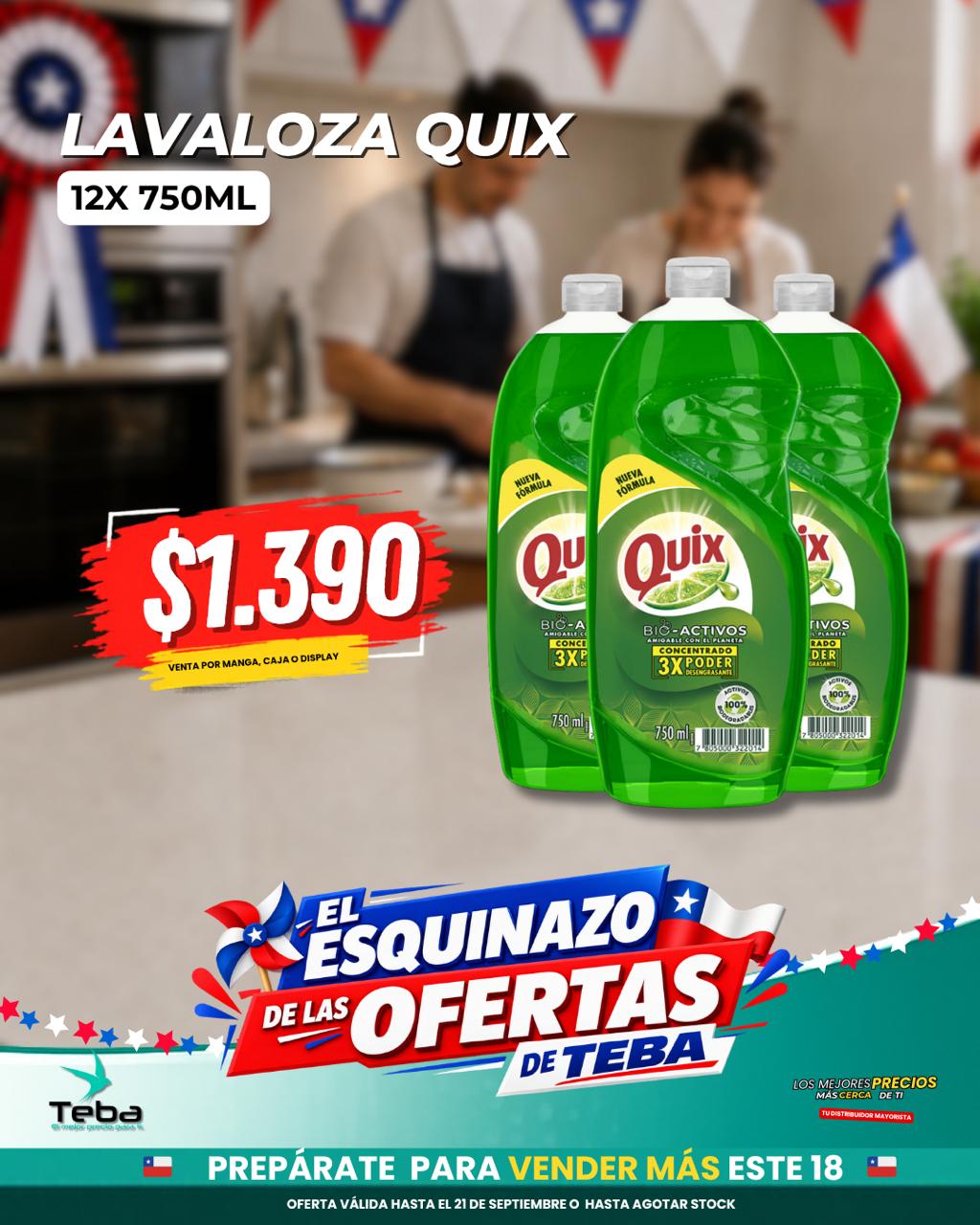 Ofertas de la semana - QUIX 12 X 750 ML