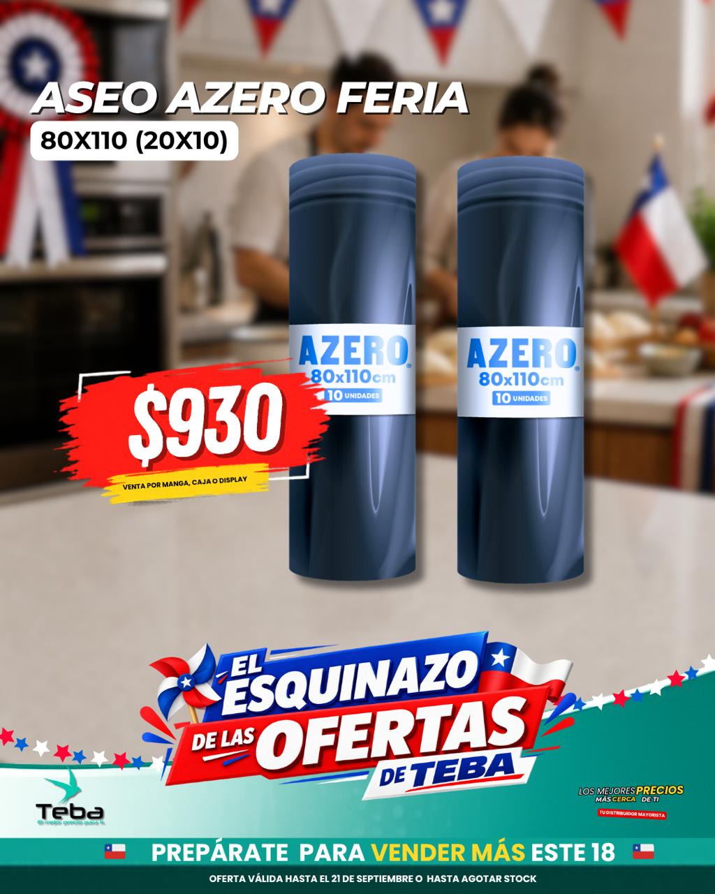 Ofertas de la semana - BOLSAS BASURA AZERO 80X110
