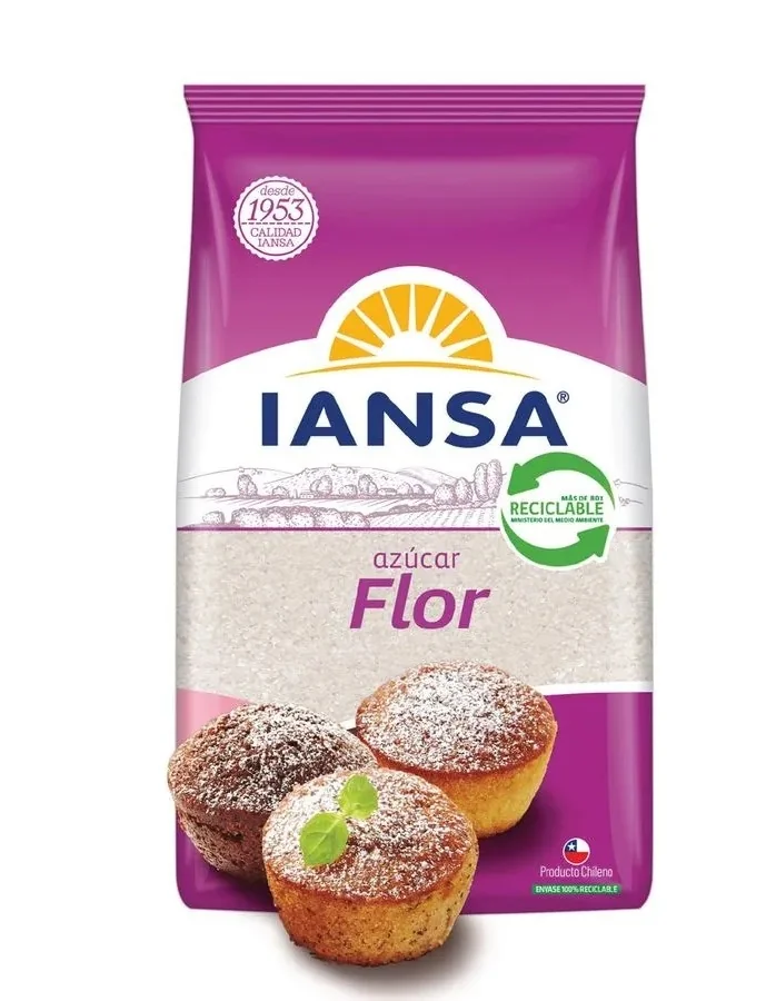 AZUCAR FLOR IANSA 20 X 500 GRS.