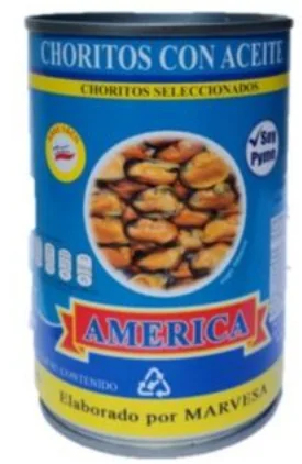 CHORITO AMERI ACEITE 24X425GR
