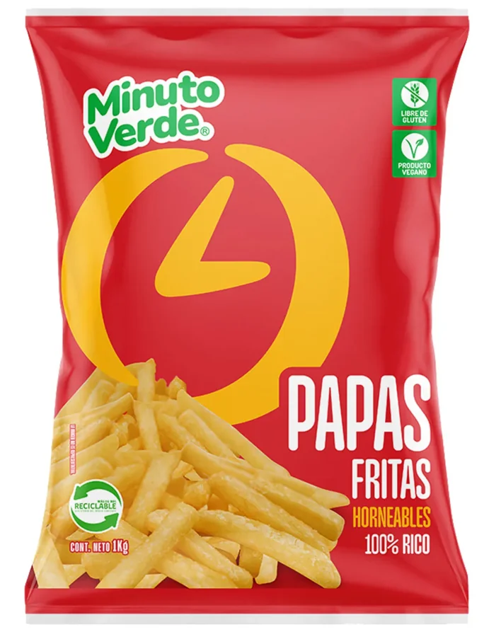 PAPA PRE-FRITA MINUTO VERDE 10X1KL