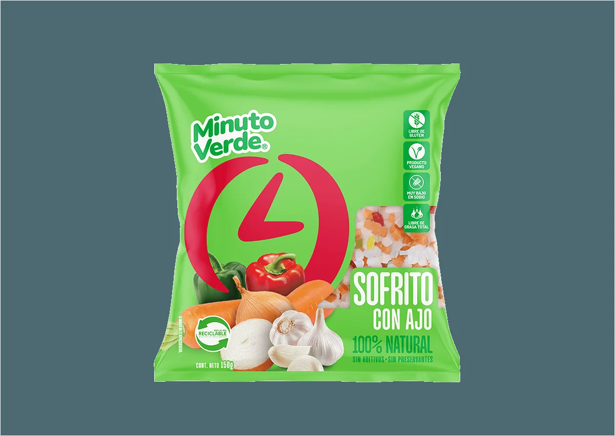 SOFRITO C/AJO MINUTO VERDE 12X150GR
