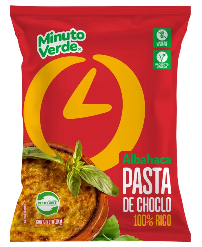 PASTA CHOCLO MINUTO VERDE 10X1KL