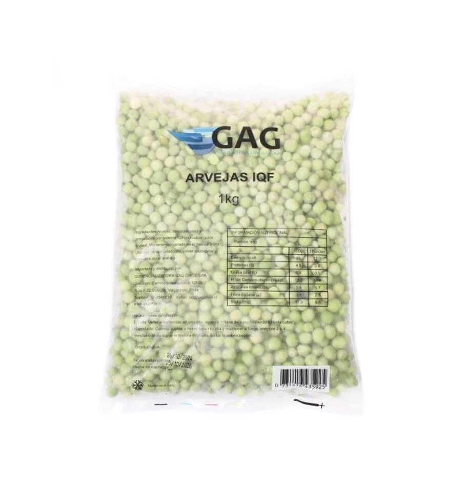 ARVEJAS GAG 10X1KL