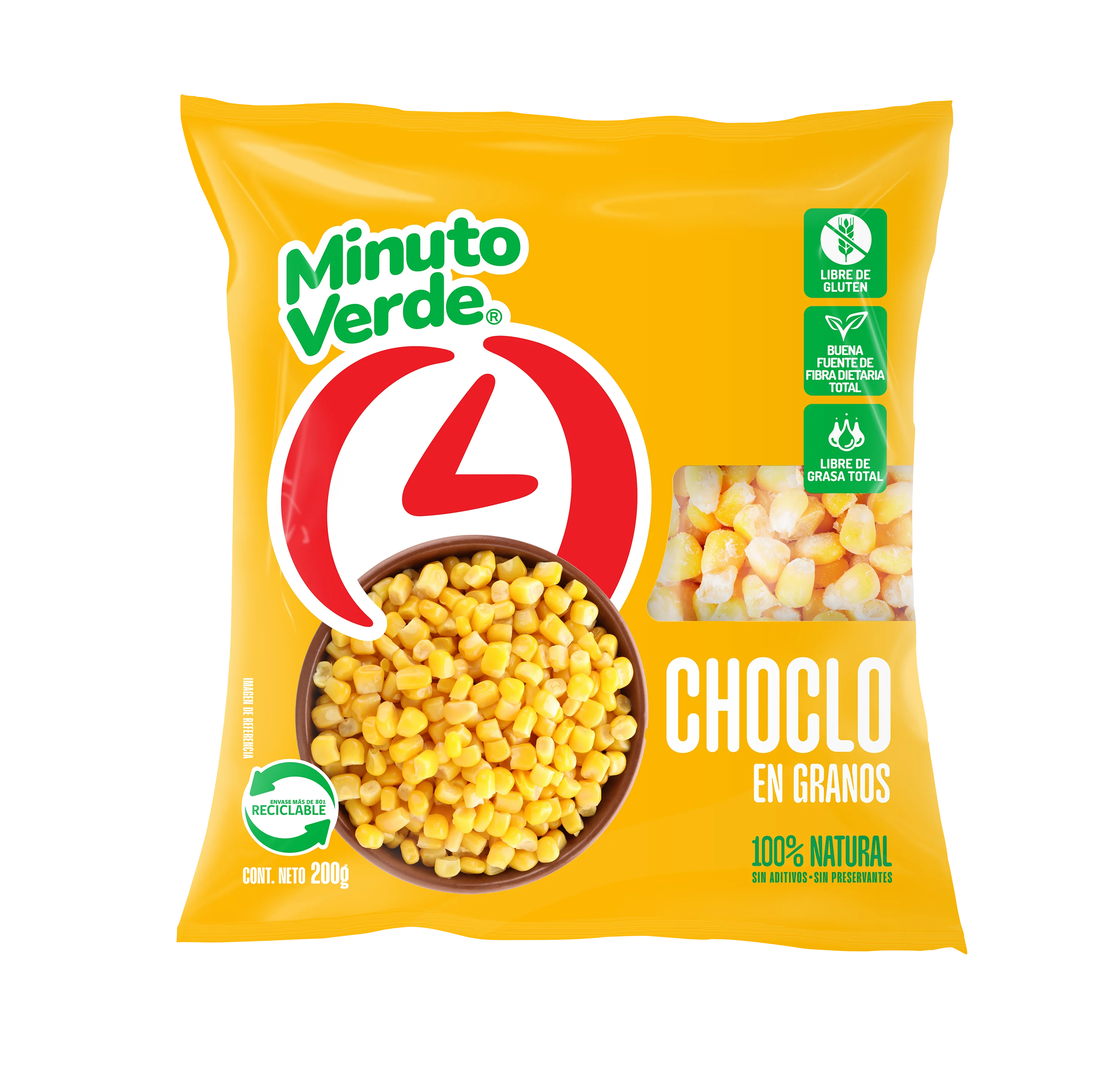 CHOCLO VERDE MINUTO VERDE 30X200