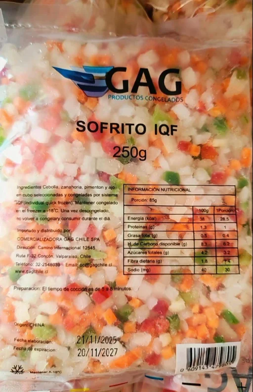 SOFRITO GAG 40X250GR