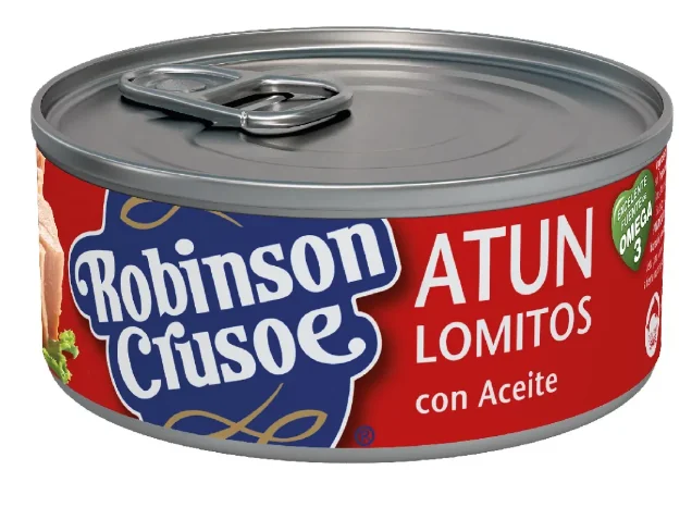 ATUN ROBINSOE CRUSOE ACEITE 48 X 140GR
