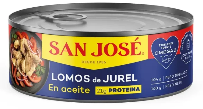 JUREL LOMITO ACEITE 48X160