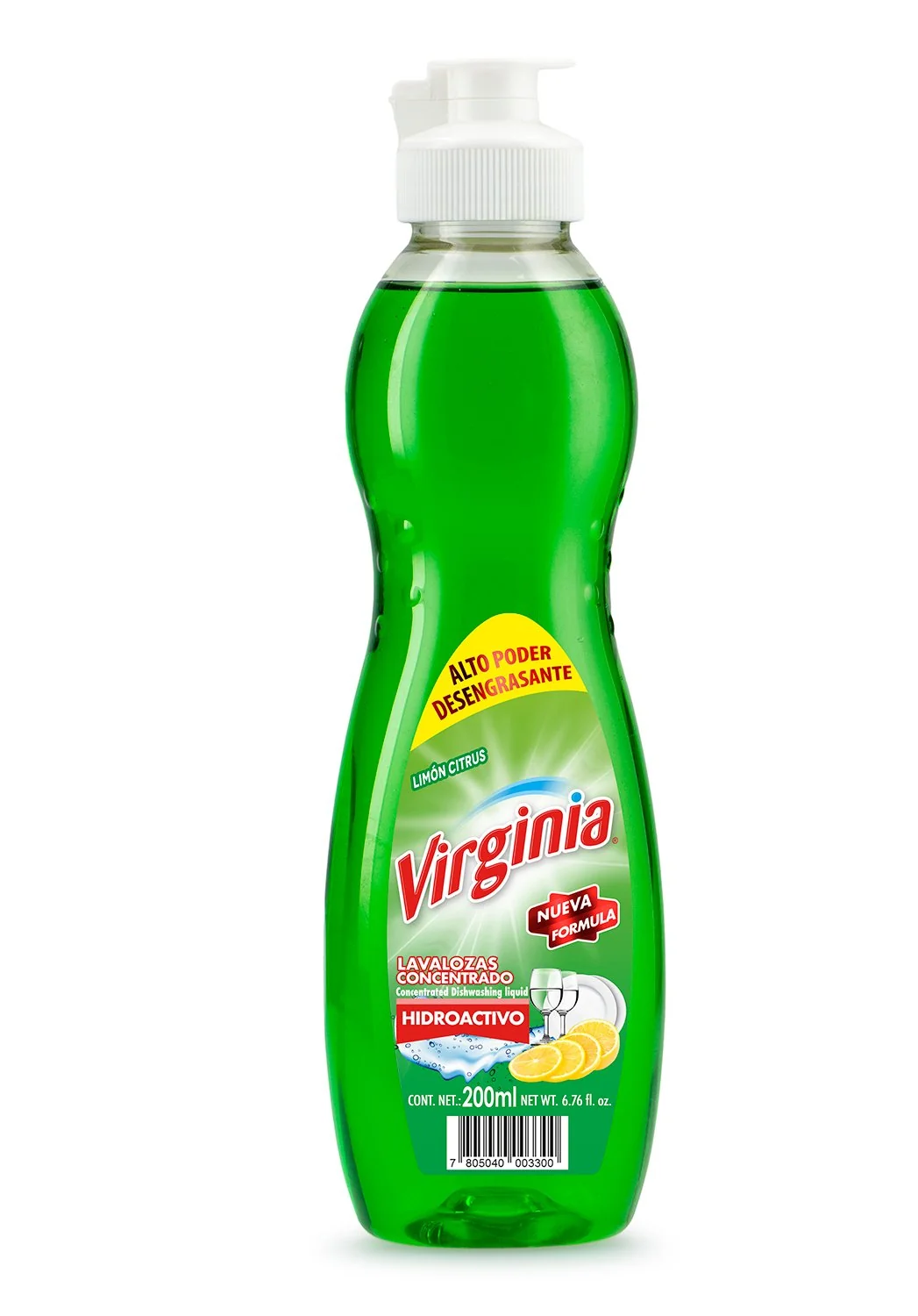 LAVALOZAS VIRGINIA LIMON CITRUS 18 X 200 ML