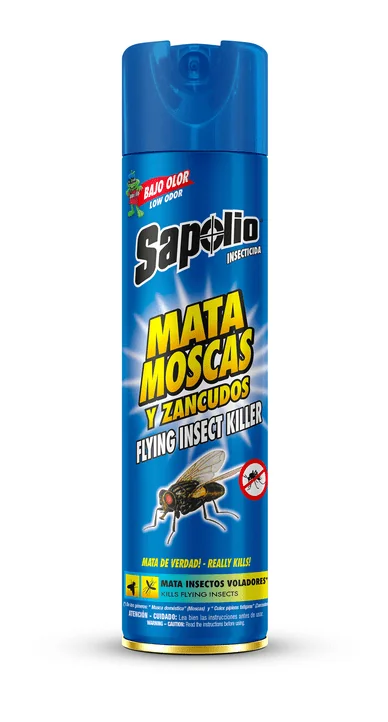 INSECTICIDA SAPOLIO MATA MOSCAS 12X360 ML.