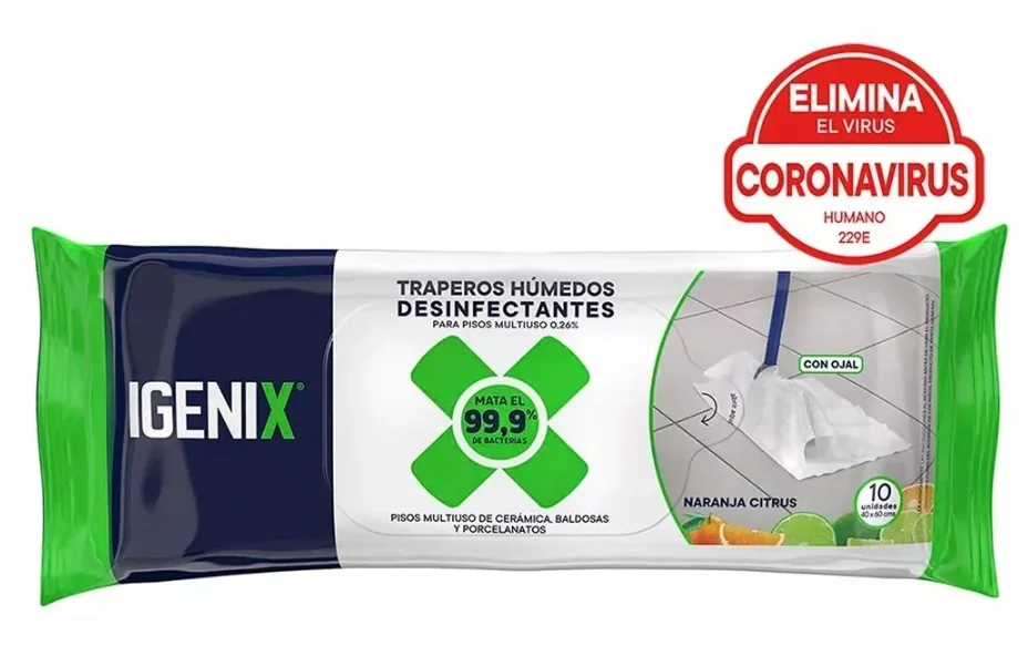 TRAPERO PISO CITRUS IGENIX 10 UNID