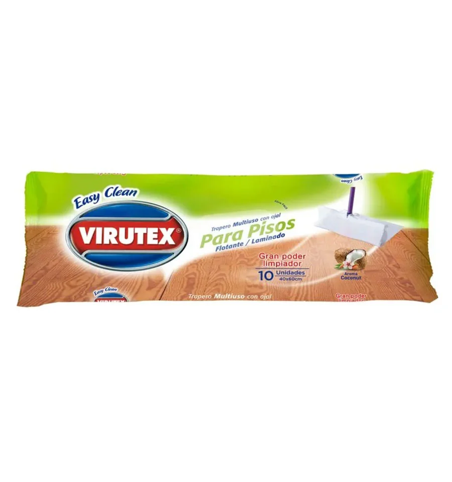 TRAPERO PISO FLOT C/O VIRUTEX 12X10UND