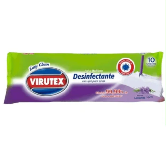 TRAPERO HUM DESINF LAV C/O 12X10UND VIRUTEX