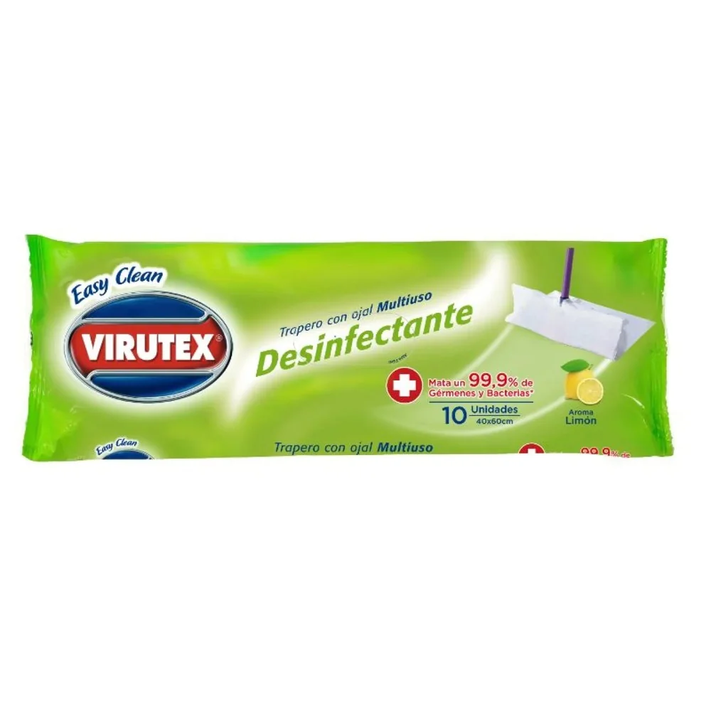 TRAPERO DESINF C/O LIMON 12X10UND VIRUTEX