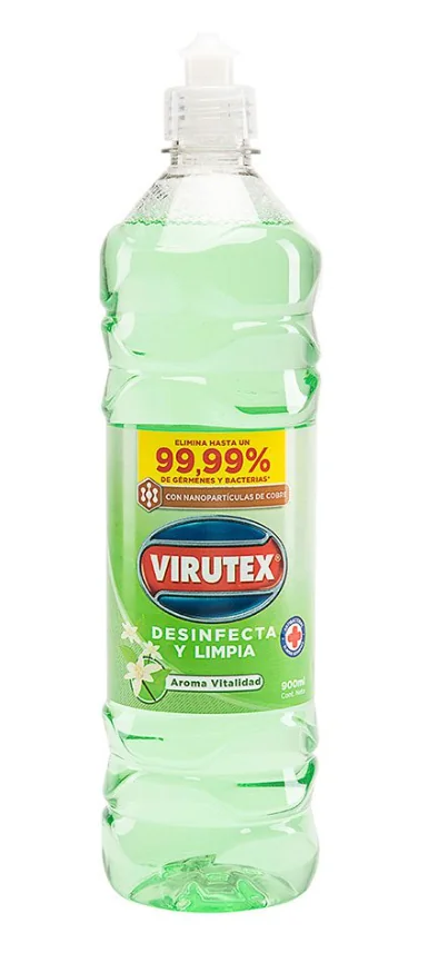 LIMPIADOR DESINFECTANTE SUP.VITALIDAD 900 ML VIRU