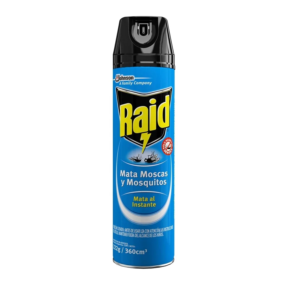 RAID MATA MOSCA Y MOSQUITOS 12 X 360 CC