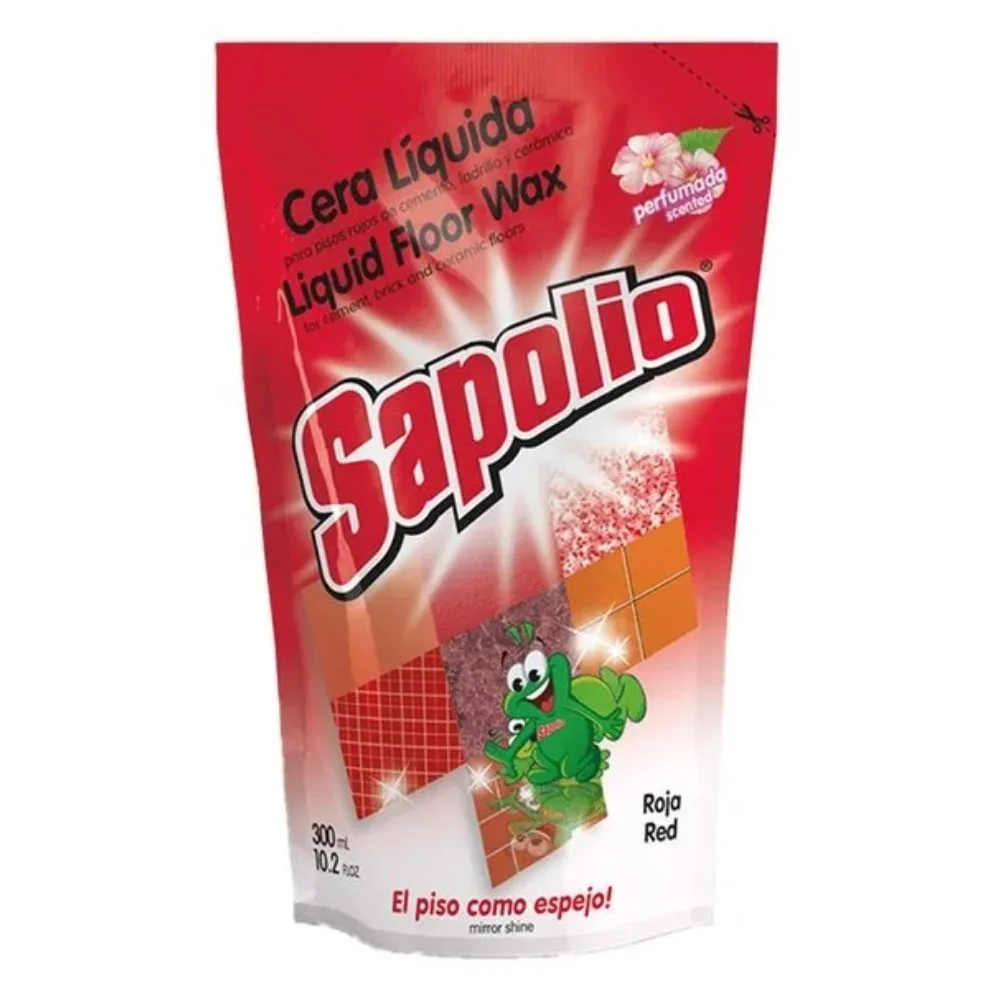 CERA LIQUIDA 36 X 300 CC SAPOLIO ROJA