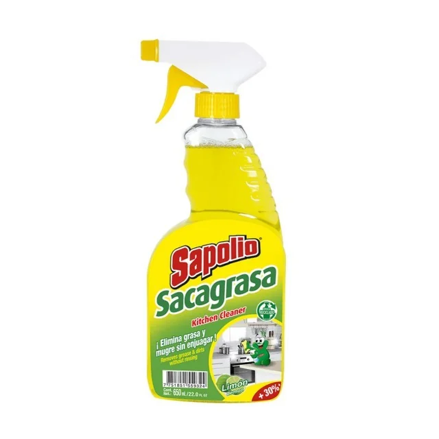 LIMPIADOR ANTIGRASA SAPOLIO LIMON 12X650CC GATILL