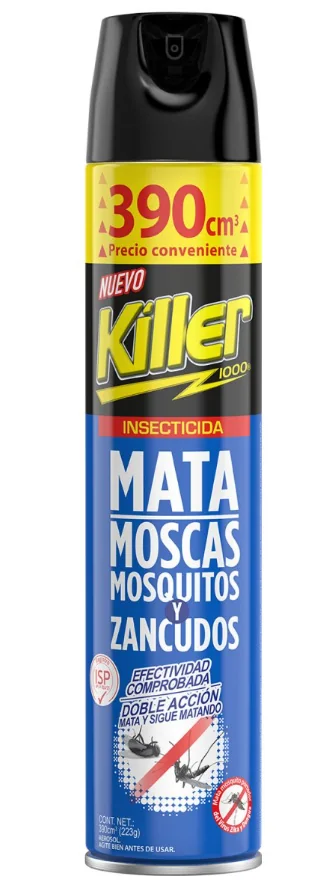 INSECTICIDA KILLER 12 X 390 CC M/ZANC