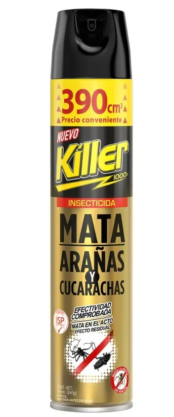 INSECTICIDA KILLER 12 X 390 CC A Y C