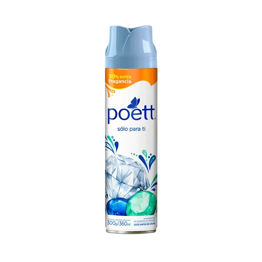 DESODORANTE AMBIENTAL POETT PARA TI 6 X360 ML
