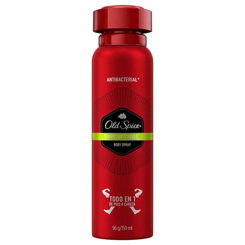 DESODORANTE OLD SPICE SPRAY SHOWTIME 150 ML