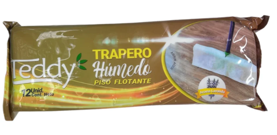 TRAPERO HUMEDO 40X 60 X 12 UNID PISO FLOT TEDDY