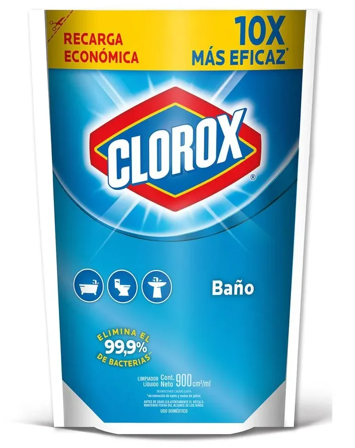 CLOROX BAÑO DOY PACK 12 X 900 ML