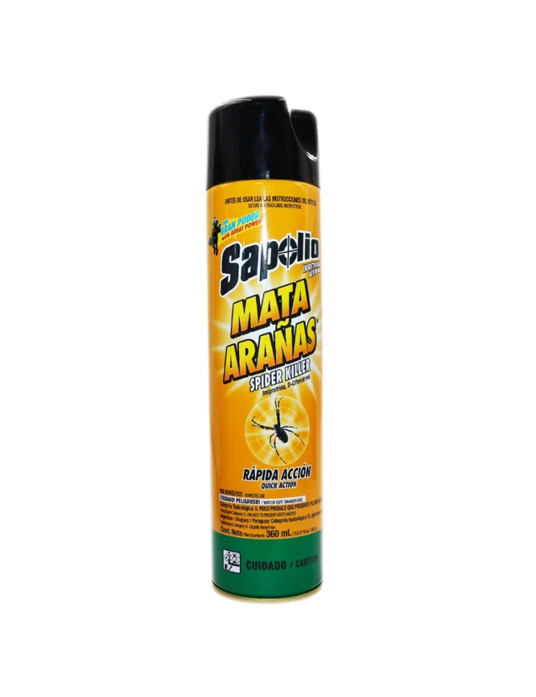 INSECTICIDA SAPOLIO MATA ARAÑAS 12 X360 ML
