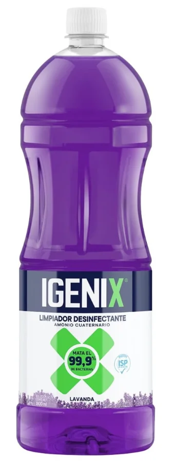 LIMPIADOR DESINFECTANTE IGENIX LAVANDA 6 X1.800 ML
