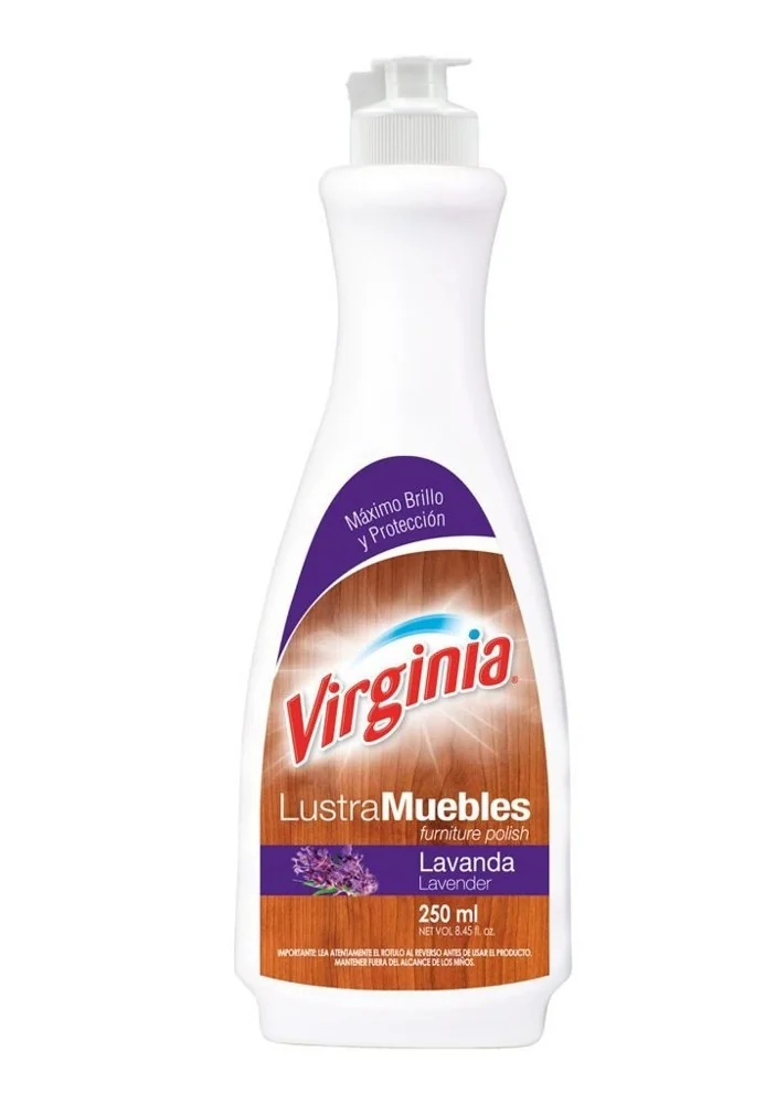 LUSTRAMUEBLES CREMA VIRGINIA VAINILLA 12X250ML