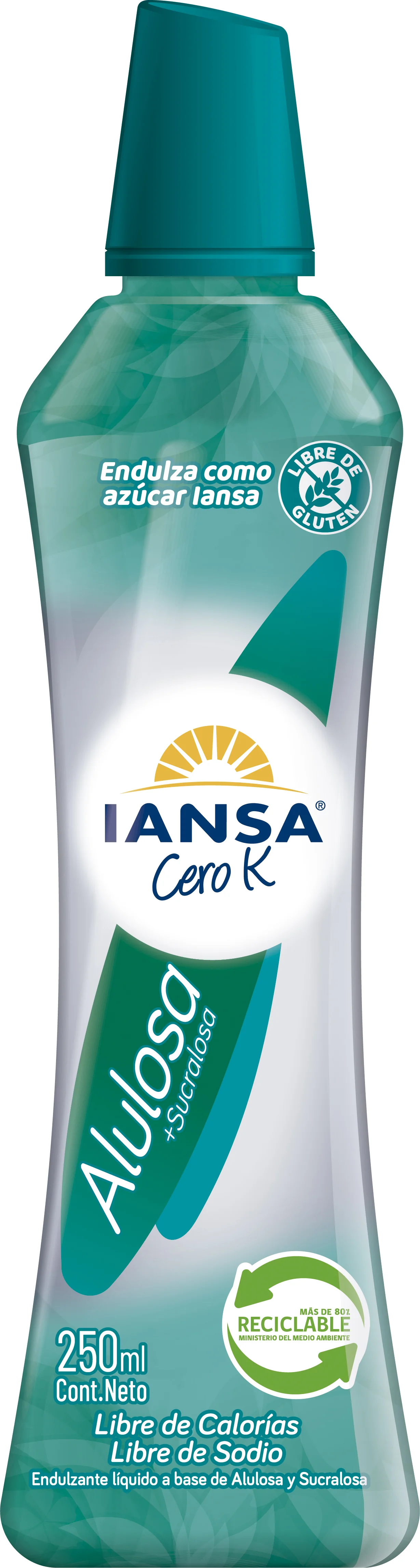 ENDULZANTE ALULOSA IANSA CERO K 16X 250 ML