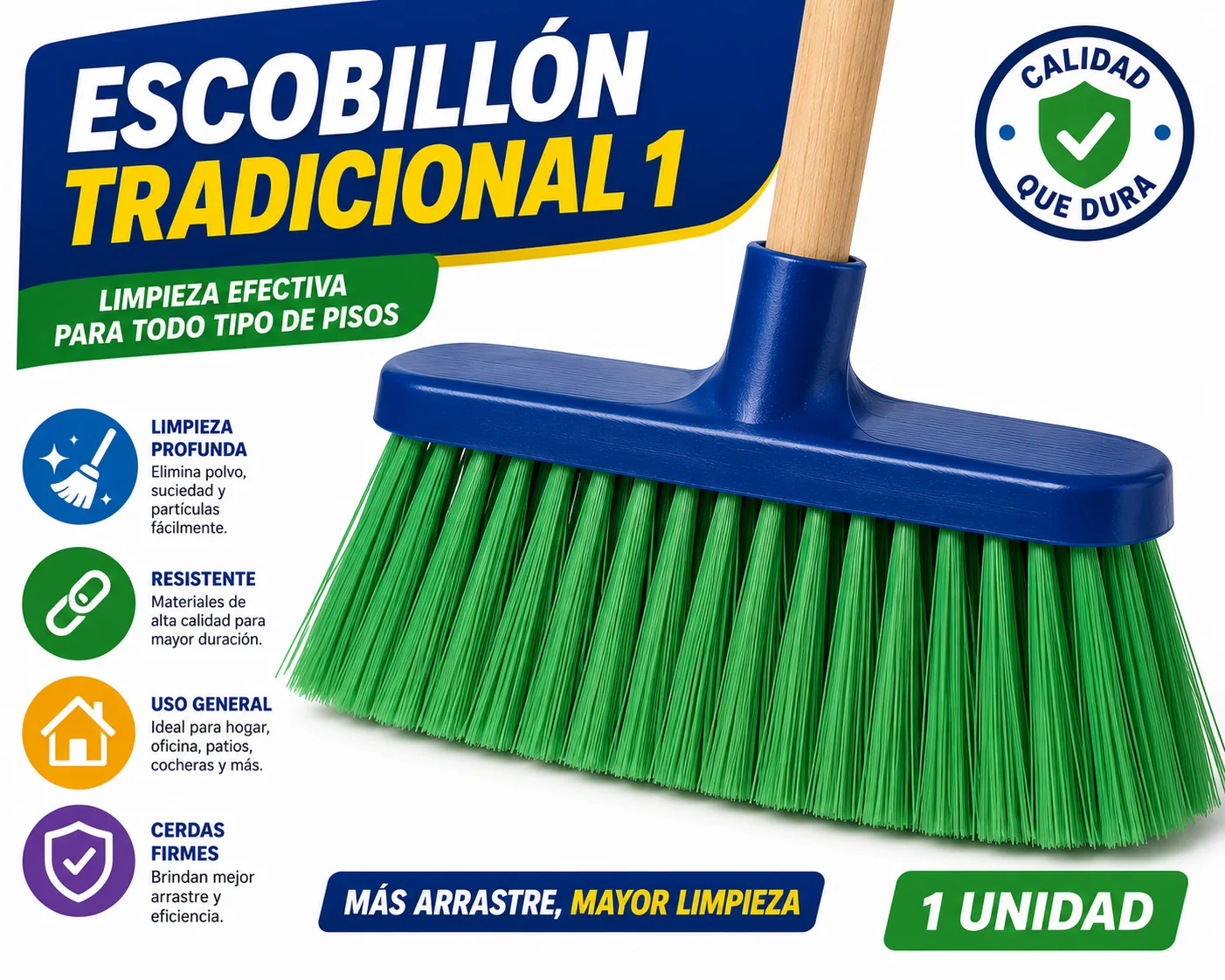 ESCOBILLON TRADICIONAL BZZ 12 X1