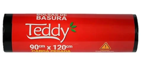 BOLSAS DE BASURA 90X 120 TEDDY X 20 UN