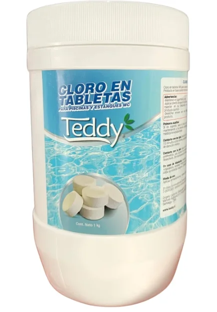 CLORO TABLETA 20 GR TEDDY