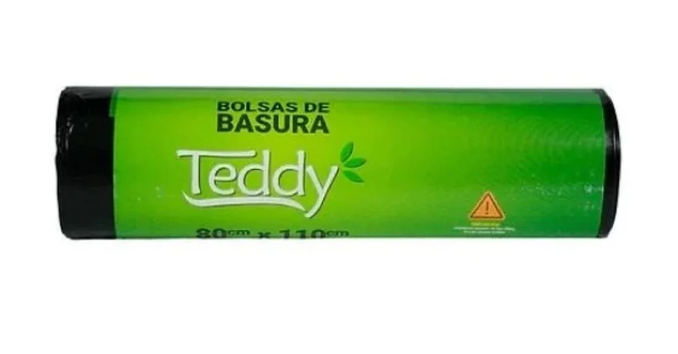 BOLSAS DE BASURA 80 X 110TEDDY X 30 UN