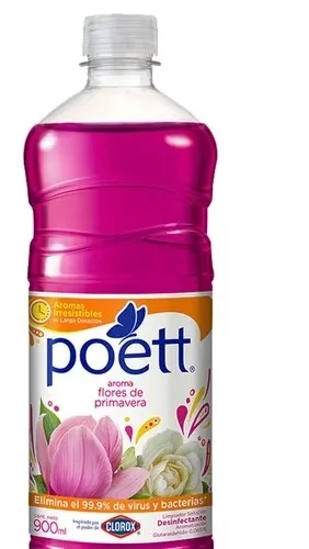 LIMPIADOR POETT FLORES PRIMAVERA 12X900 ML