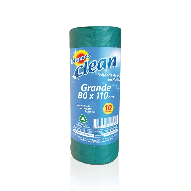 BOLSA BASURA CLEAN 80X110 20X10