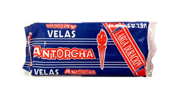 VELAS MEDIANA ANTORCHA 40X4 UN.