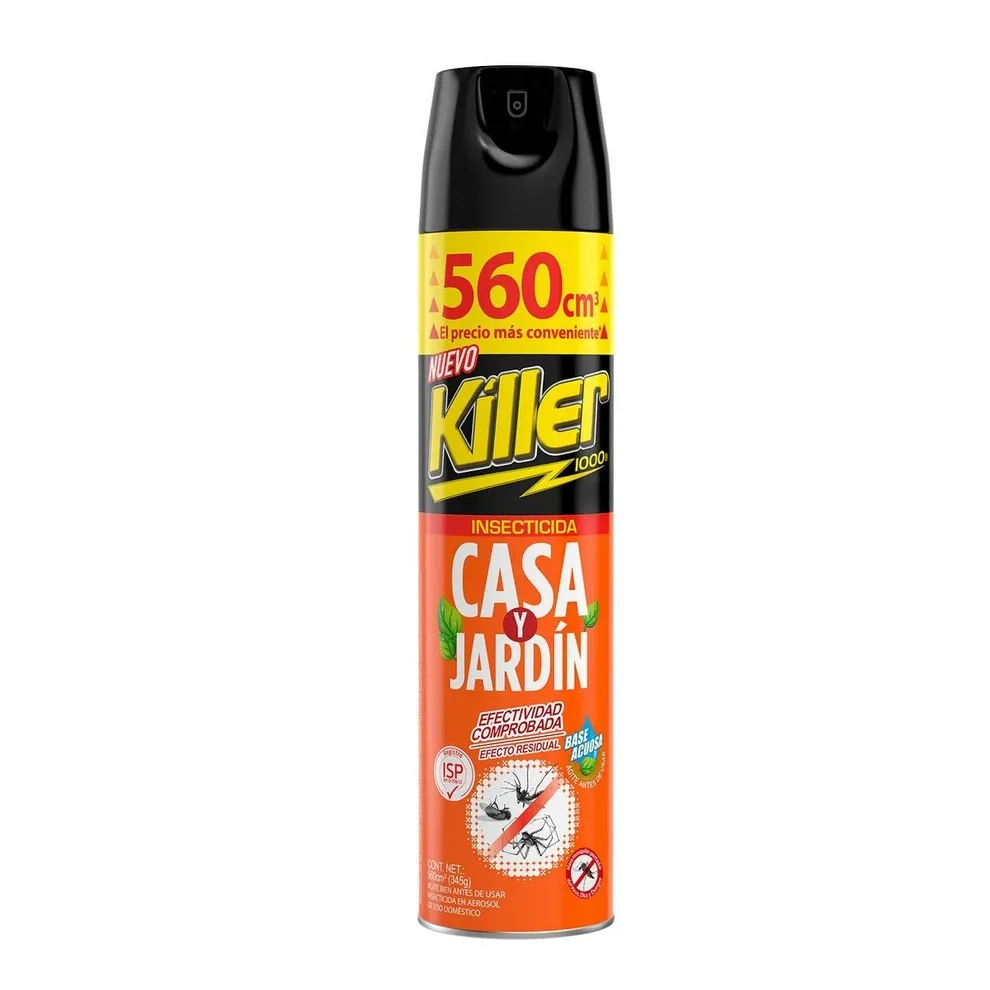 INSECTICIDA KILLER CASA JARDIN 12X 560ML