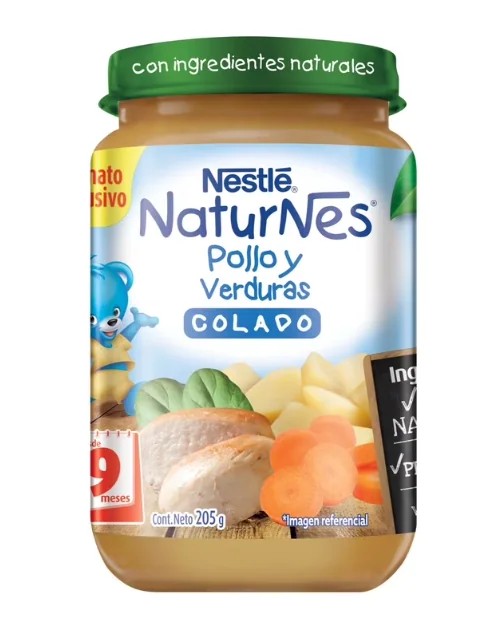 COLADO POLLO VERDURA NESTLE 4X6X205GR