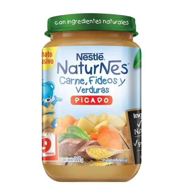 PICADO CARNE VERDURA NESTLE 4X6X205GR