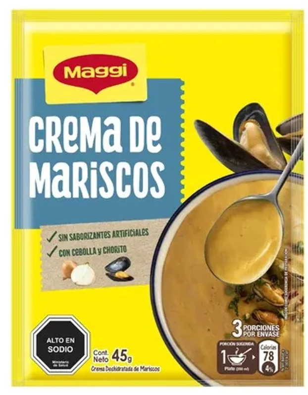 CREMA MARISCOS MAGGI 20X45GR