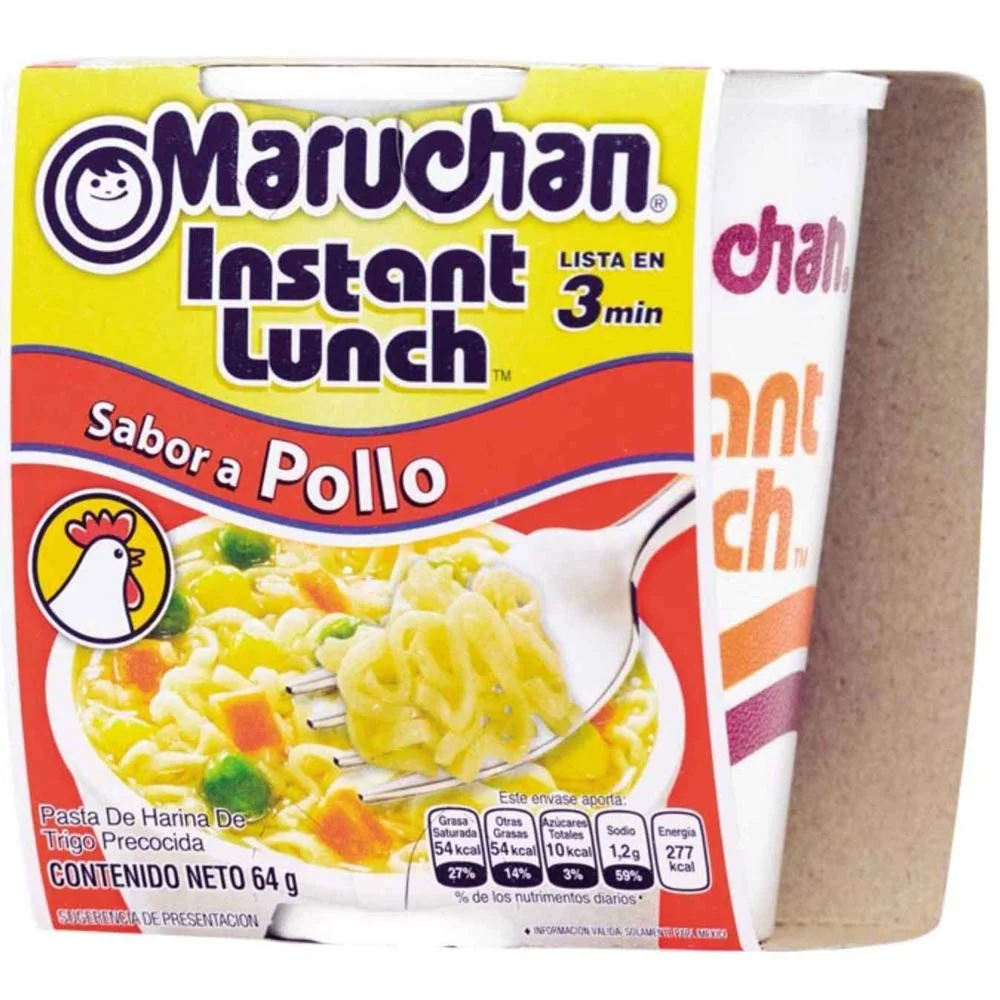 SOPA MARUCHAN POLLO 12X64GR