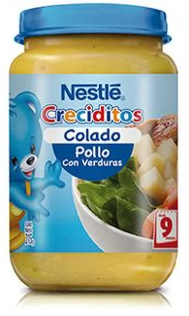 NESTLE CRECIDITO POLLO VERDURA 4(6X215GR)