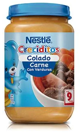 NESTLE CRECIDITO CARNE VERDURA 4(6X215GR)