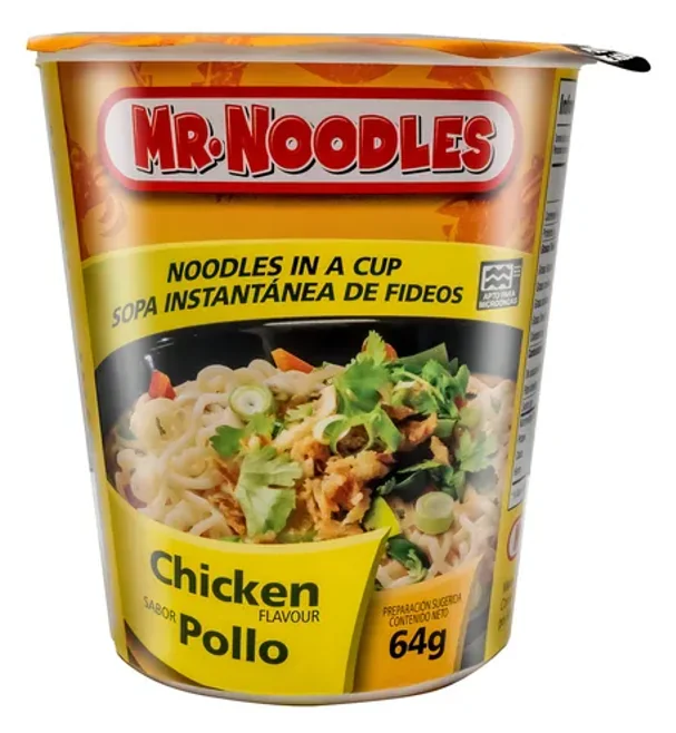 SOPA FIDEOS NOODLES POLLO 12X64 GR
