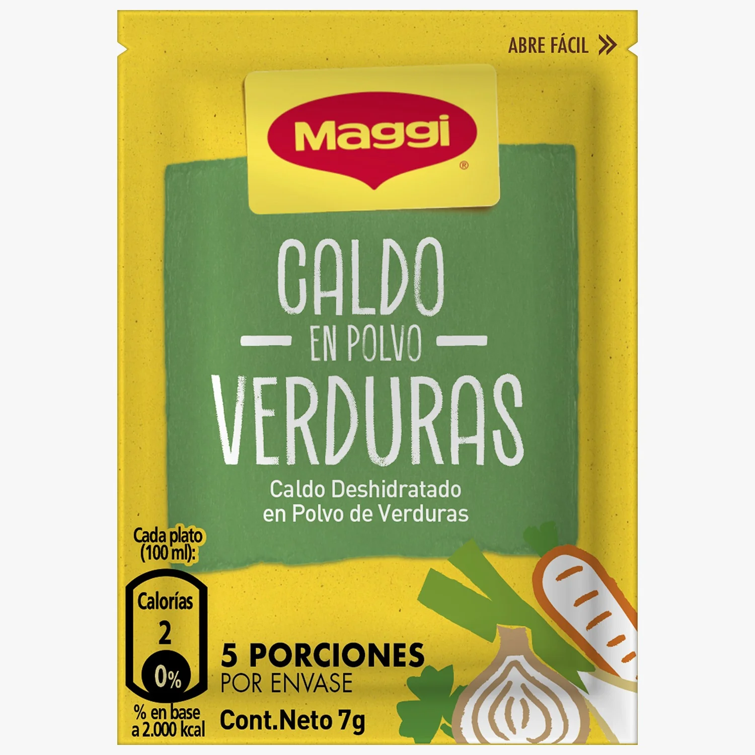 CALDO EN POLVO MAGGI VERDURA 2(15X35G)CL