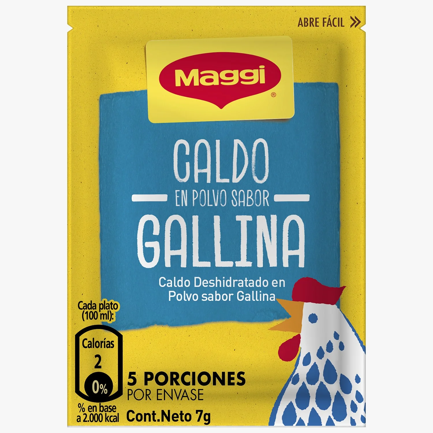 CALDO EN POLVO MAGGI GALLINA 2(15X35G)CL