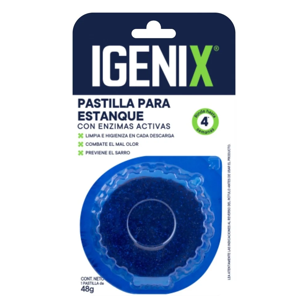 PASTILLA ESTANQUE IGENIX AZUL 12X3 UN